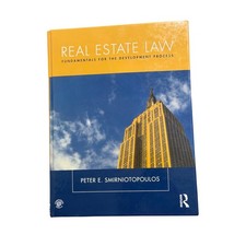 Real Estate Law Peter Smirniotopoulos Hardcov...