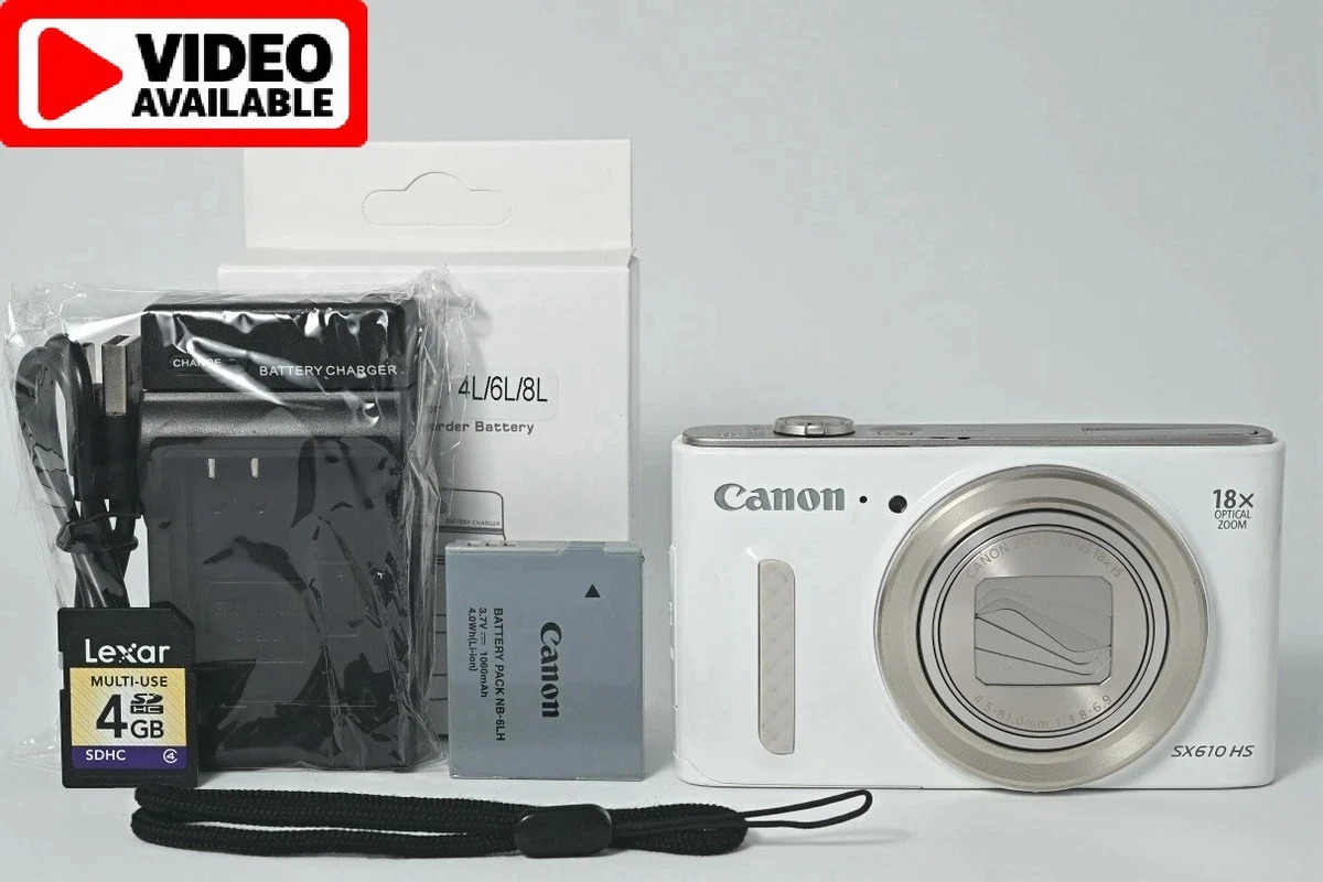 25+ Canon PowerShot SX610 HS Digital Cameras for sale | Updated