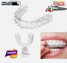 Mouth Guard Dental Clear Gel Gum Shield Night Teeth Grinding - 2PCS/Pack UK