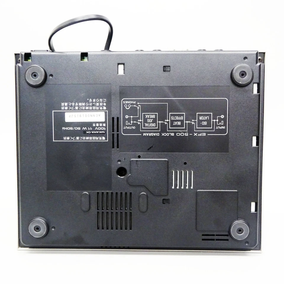 Pioneer EFX-500 DJ Turntable Mixer Controller Effector Silver Japan Used - Image 4 of 4