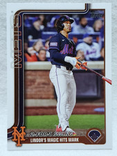 2025 Topps Update Season Highlights Checklist Francisco Lindor #US290