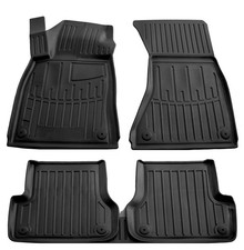 Gummifußmatten für Audi A6 C7 2011-2018 3D Schalen Set Automatten
