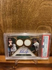 2024 Topps Diamond Icons - Nolan Ryan- Dual Relic Auto PSA (AU, MEM) POP 1