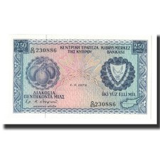 [#590126] Banknote, Cyprus, 250 Mils, 1979-06-01, KM:41c, UNC