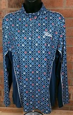 Peter Millar Crown 1/4 Zip Golf Shirt Geometr...