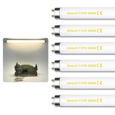 15W 18" T8 Fluorescent Linear Tube Bulb F15T8/WW Warm White Light 3000K Medium B