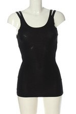 ZARA Top lungo Donna Top Taglia IT 40 nero stile casual