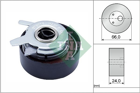 Schaeffler INA 531 0276 30 Spannrolle, Zahnriemen FüR Volvo VW-image