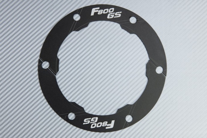 Cache Couronne Noir F800GS Idéal pour les Voyages et le Trail