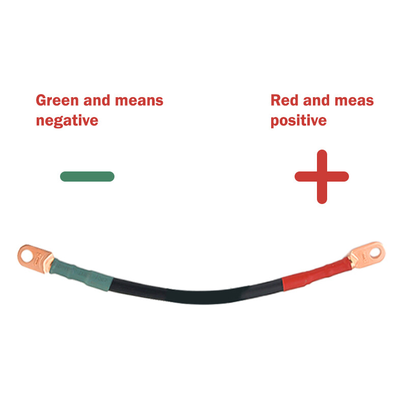 Golf Cart Battery Cables 4 Gauge for 36v/48v EZGO 1994UP 4PCS 10in