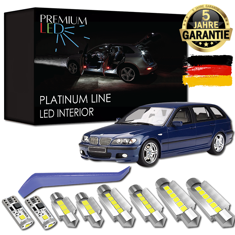 BMW E46 Touring LED Innenraumbeleuchtung Premium Set Canbus 3er Weiß | eBay