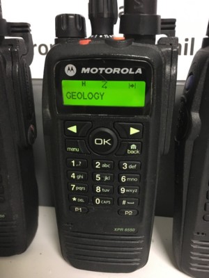 8) Motorola XPR6550 TRBO VHF 136-174mhz Radios