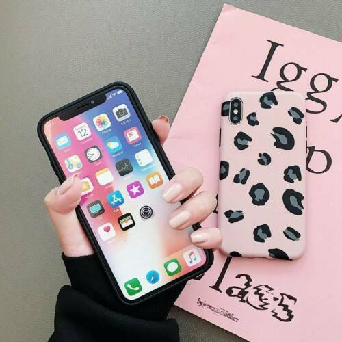 For iPhone12/11 8 XS Plus Pro MAX XR Leopard Print Phone Case Back Cover Shell - Picture 8 of 16