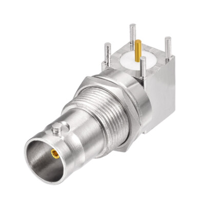 Bcaa 8:1:1 Yamamoto Connettore BNC Femmina Angolo Retto Per PCB - Foto 5