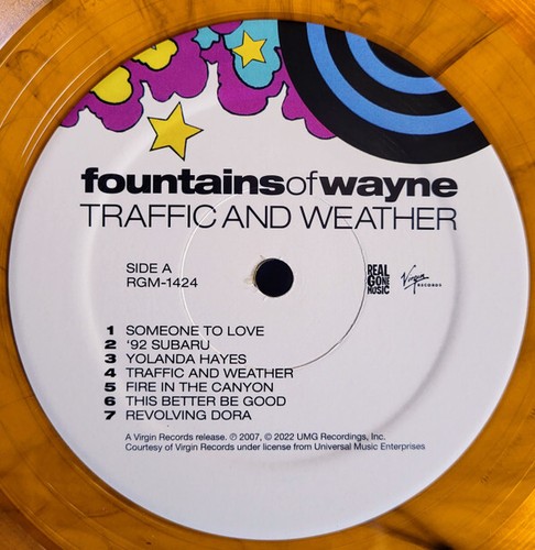 Fountains Of Wayne - Traffic And Weather (LP, Album, RSD, Ltd, RE, Ora) (Mint (M - Imagen 3 de 5