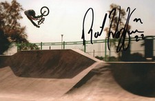 Mat Hoffmann BMX Rider Signed 7.5 x 5 Photograph **With COA**