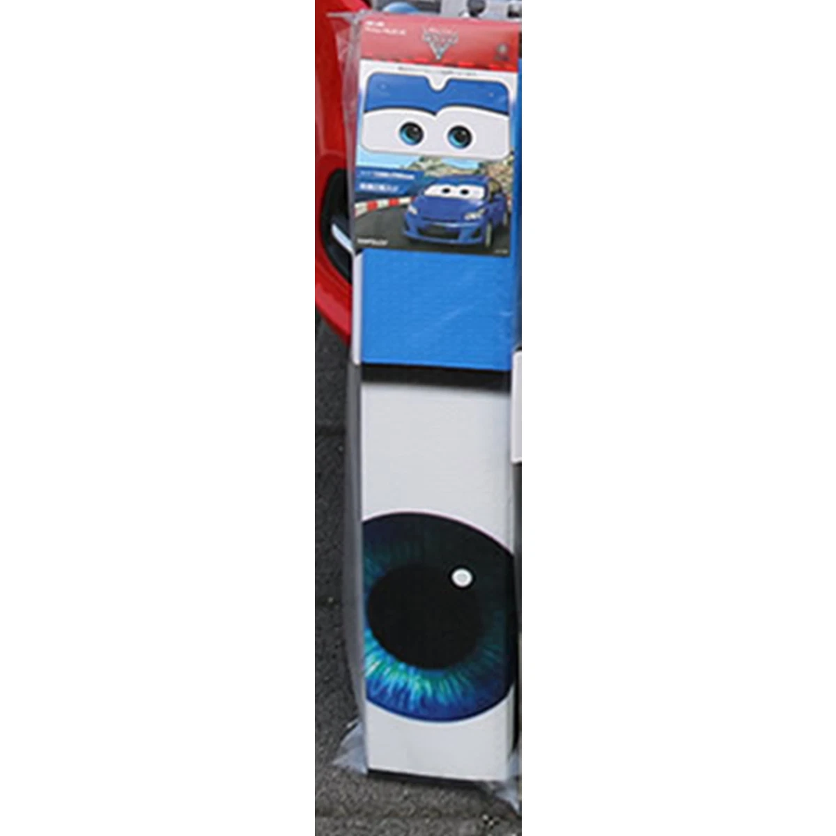 Car Front Window Screen Sun Shade Cover Cartoon Eye Windshield Sunshade Visor