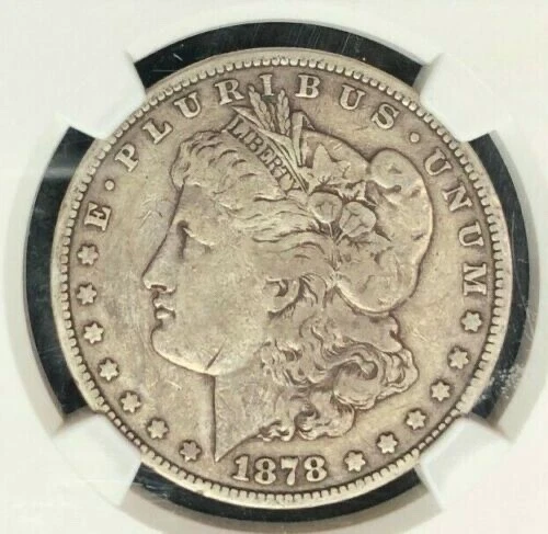 1878-S Morgan Silver Dollar, TOP 100 NGC F15 VAM 57 LONG  NOCK REVERSE,VERY RARE - Image 4 of 4