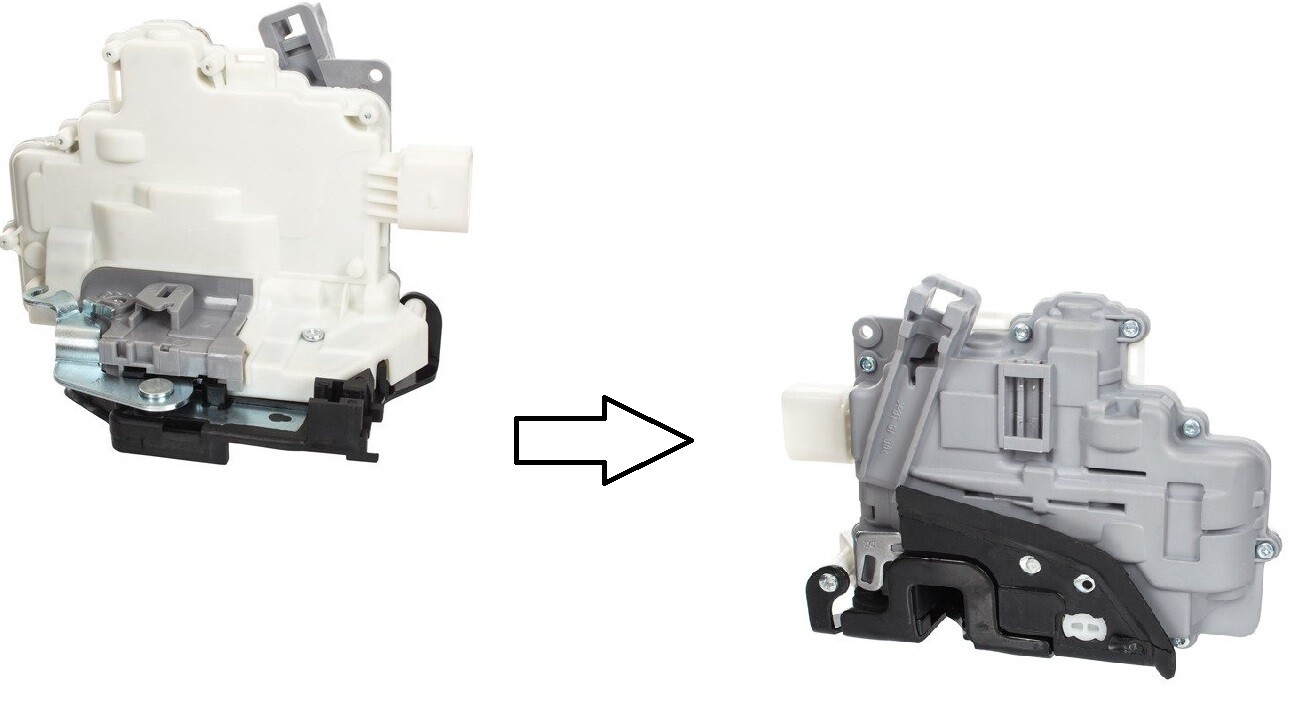 Moteur centralisation serrure de porte avant droit pour Seat Altea et Toledo 3