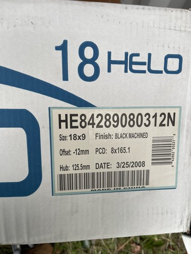 Helo he842 18x9 wheel, HE84289080312N - Picture 3 of 11