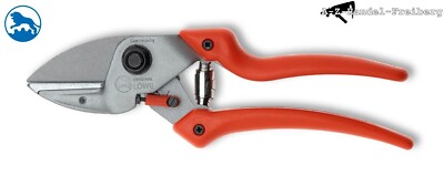 Löwe Amboss Schere 6.107 ergonomischem Griff PROFISCHER Gartenschere