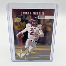 2014 Upper Deck Star Rookie SSP Johnny Manziel Ultra Rare RC Texas A&M Aggies