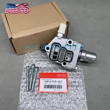 OEM For Honda Civic 1.7L VTEC Solenoid Spool Valve 01-05 wh screws 15810-PLR-A01