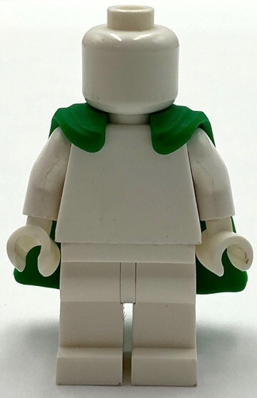 Lego New Green Minifigure Cape Flexible Rubber Billowing Part | eBay