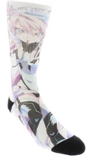 Bioworld Active Raid: Liko Anime Crew Socks W/ Helicase Sock Ring