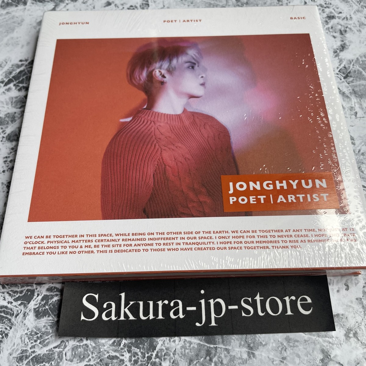 SHINee ジョンヒョン POET ARTIST CD 未開封 Blu-ray