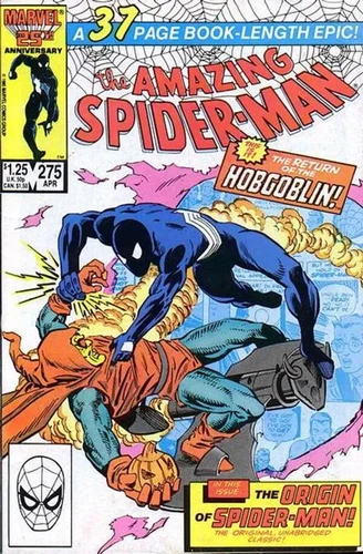 *AMAZING SPIDER-MAN #275*MARVEL COMICS*APR 1986*VG/4.0 STOCK IMAGE*TNC*
