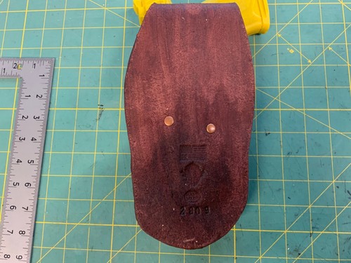Handmade Leather Ruger 57 Holster Custom Carving - Picture 2 of 3