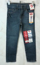 Wrangler Boys Taper Fit Blue Jeans w/ Adjust to Fit Waistband Size 5 