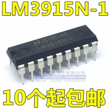 2pcs NSC LM3915N LM3915N-1 DIP-18 LED Bar Dot Display Driver IC 96-9