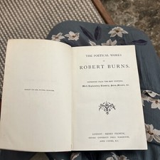 the poetical works of robert burns Henry Frowde 1895 ?