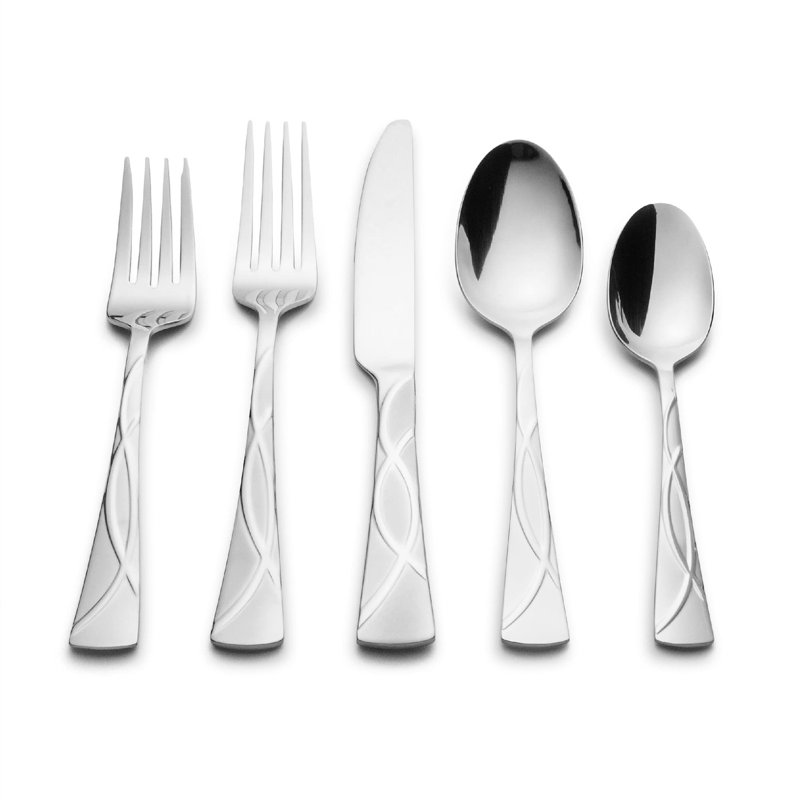 Kitchinox Flatware Set, Service for 4/20 Piece, Willow Sand eBay