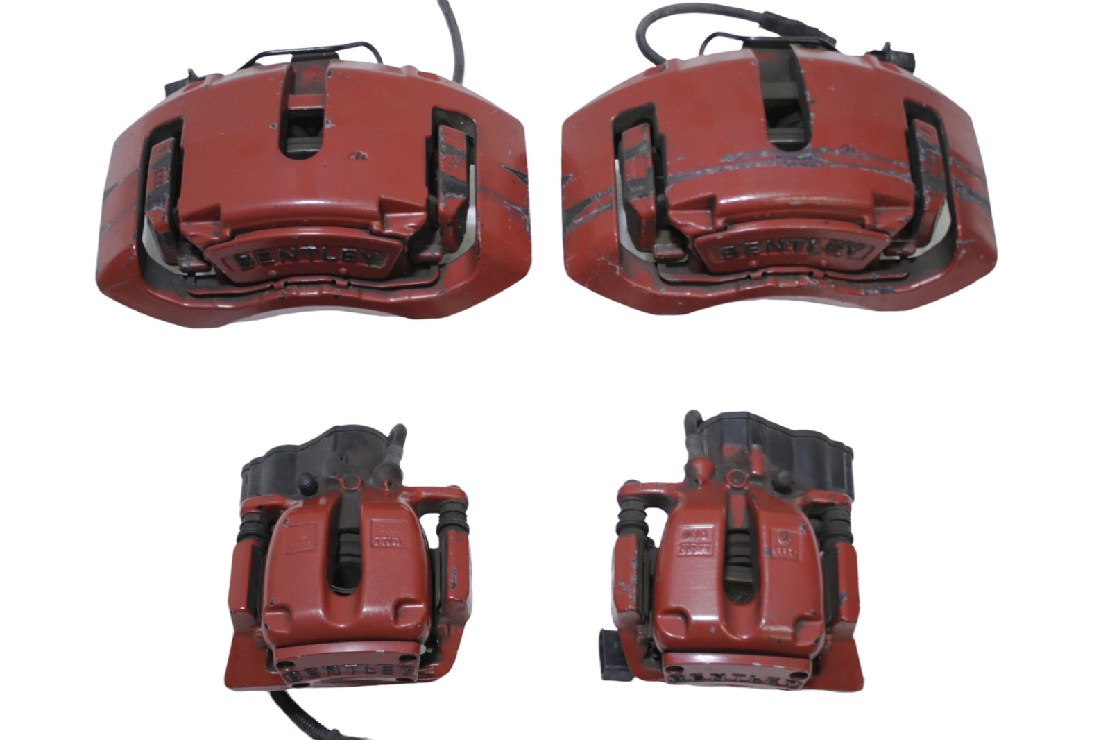 Bentley Continental GT GTC Front and Rear Brake Caliper Set 2004 - 2008 OEM