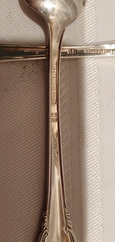 VINTAGE Set of 5 Remembrance 1847 Rogers Bros. Silverplate Fruit Spoons - 1948 - Picture 6 of 6