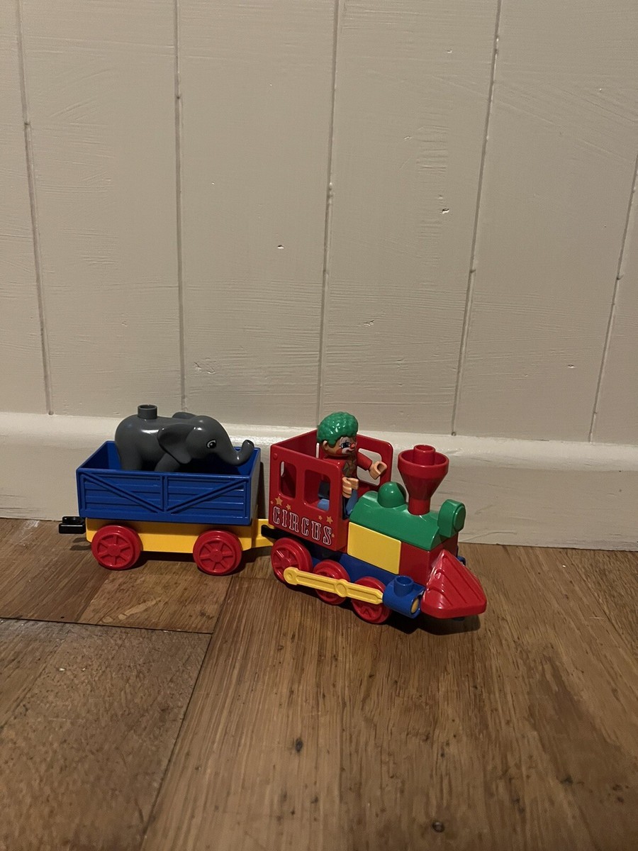 LEGO Ville Duplo Set 5606 My First Train Circus Clown Elephant 100