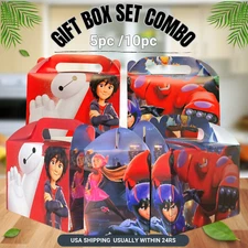 baymax marvel gift box birthday party supplies favor centerpiece decoration