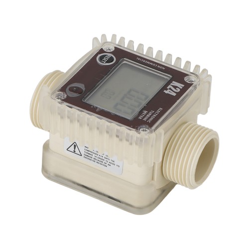 K24 Turbine Digital Diesel For Fuel Flow Meter Chemicals Water Color Red S5 - Picture 8 of 10