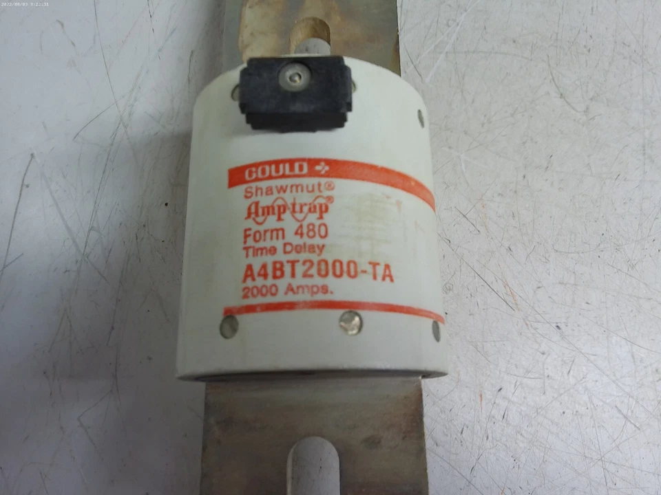 New Gould Shawmut Amp-Trap Form 480 Time Delay A4BT2000-TA / A4BT2000TA - Image 2 of 4
