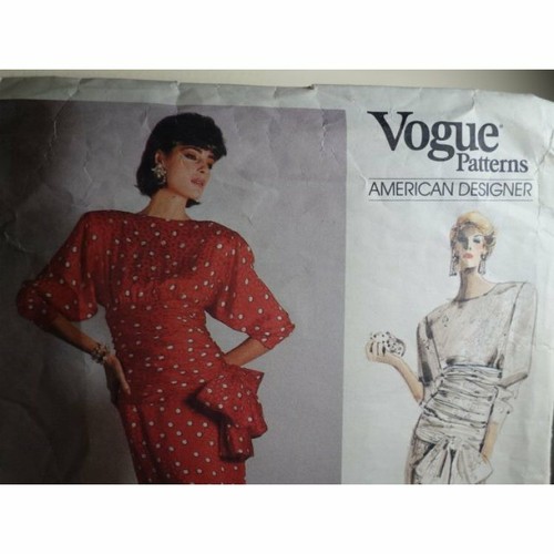 Vogue KASPER Sewing Pattern 1691 Misses Dress UNCUT! Year:Vintage, Size US: 10 - Picture 3 of 8