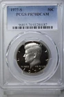 1977-S Kennedy Half Dollar 50C PCGS PR70DCAM #4187