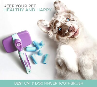 dog self cleaning toothbrush