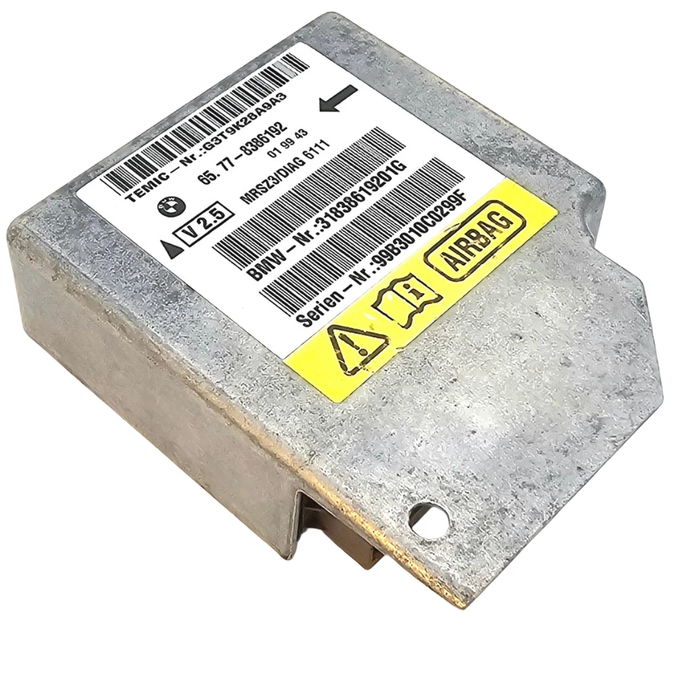 65.77-8386192 centralina ECU sensore airbag BMW Z3 ROADSTER / CABRIO 2-4 AIRBAGS - Immagine 3 di 4