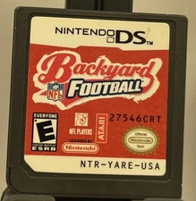 Backyard Football (Nintendo DS, 2007) Game *Tested*