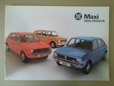 AUSTIN MAXI 1500 1750 & HL orig 1976 UK Mkt Sales Brochure - #3197