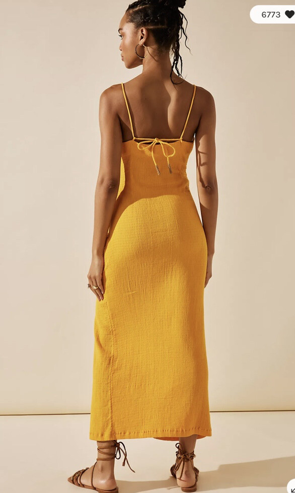 free people saffron maxi dress Allure Maxi by free-est at Free People in Yellow, Size: S