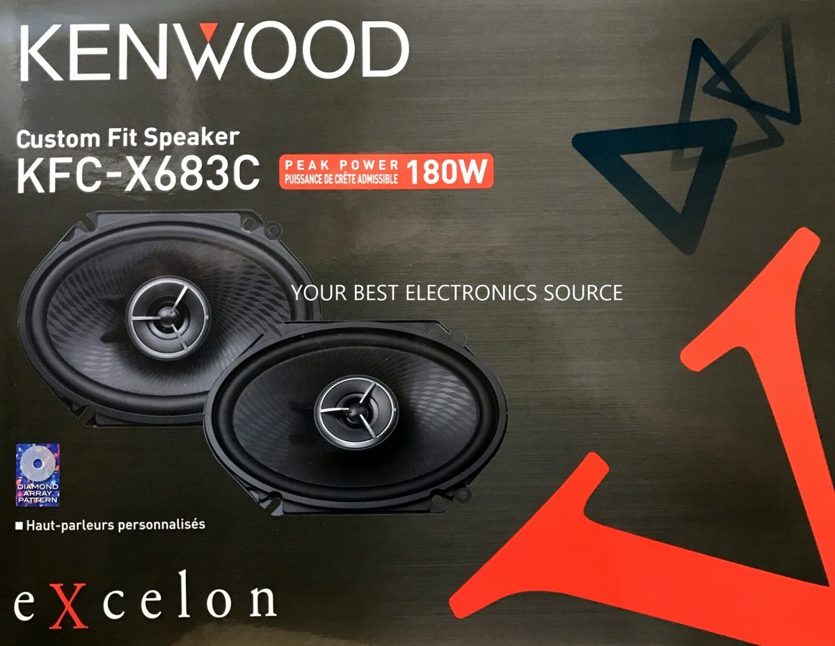 NEW Kenwood KFC-X683C Excelon 6